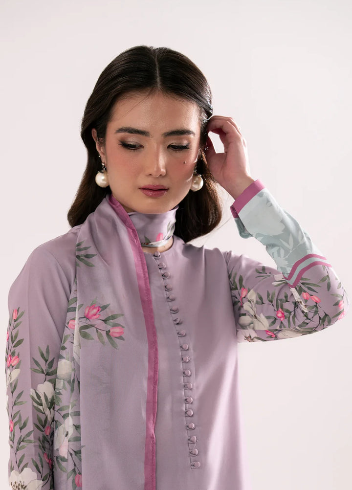Whispers in the wind by Jahaan RTW Printed Lawn Silk 3 Piece Suit Coralina Casual Collection