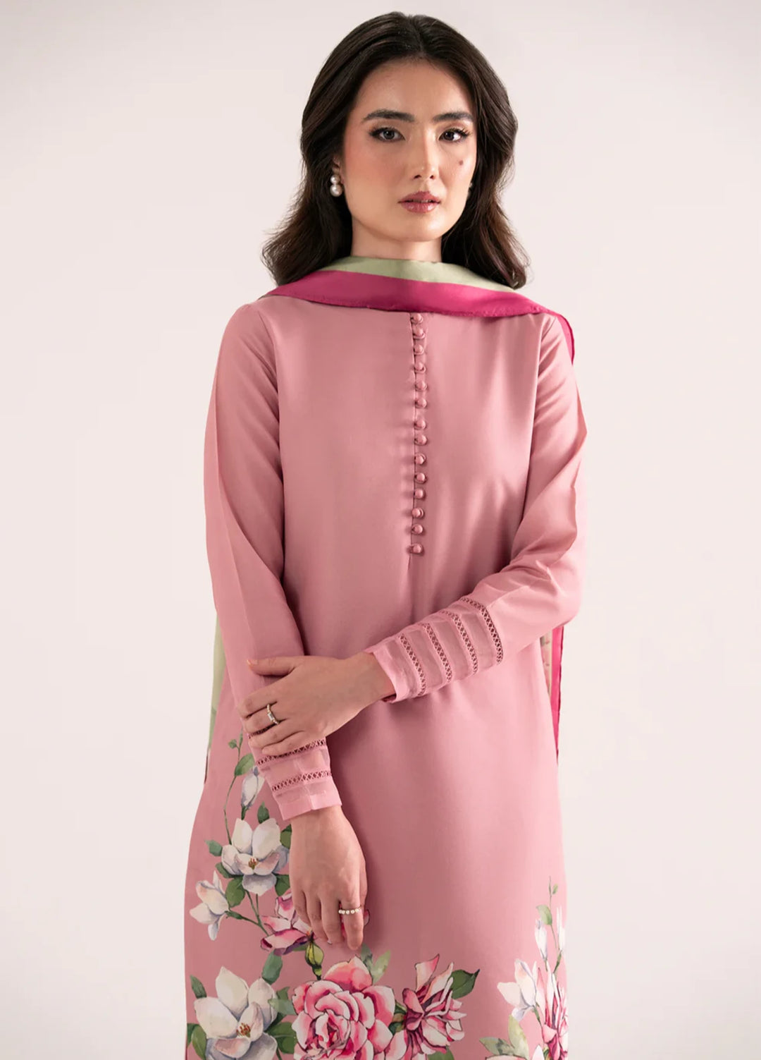 Whispers in the wind by Jahaan RTW Printed Lawn Silk 3 Piece Suit Rosaura Casual Collection
