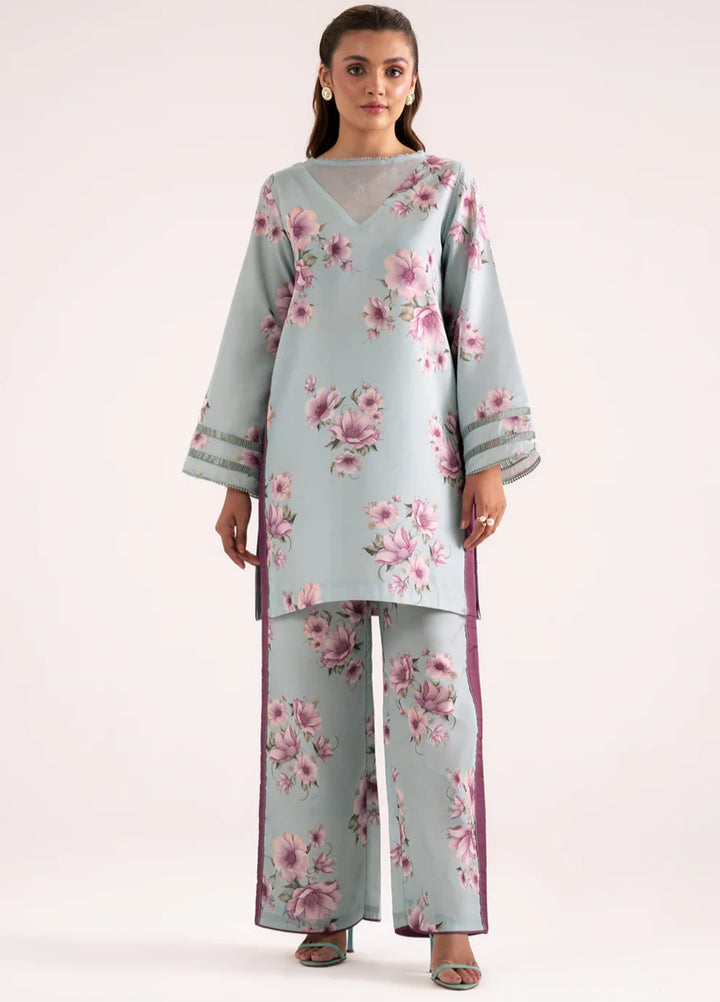 Whispers in the wind by Jahaan RTW Printed Lawn Silk 2 Piece Suit Fria Casual Collection