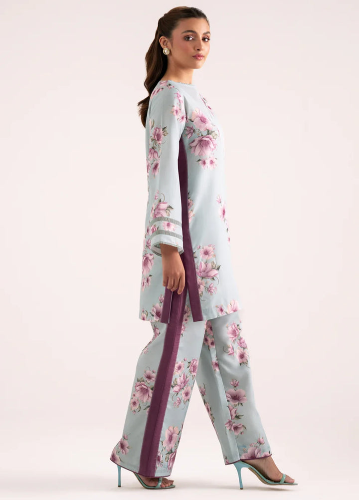 Whispers in the wind by Jahaan RTW Printed Lawn Silk 2 Piece Suit Fria Casual Collection