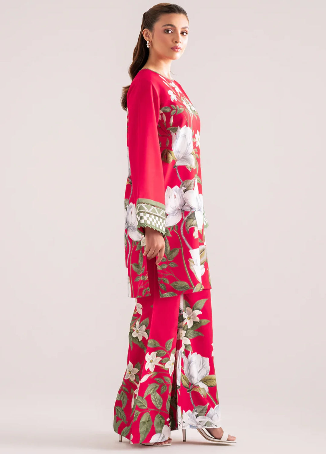 Whispers in the wind by Jahaan RTW Printed Crepe 2 Piece Suit Ethine Casual Collection
