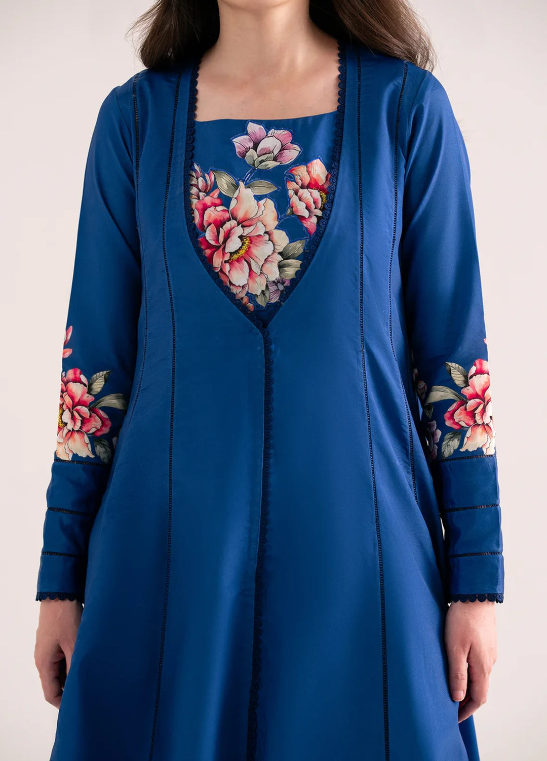 Whispers in the wind by Jahaan RTW Printed Crepe 3 Piece Suit Ciel Casual Collection