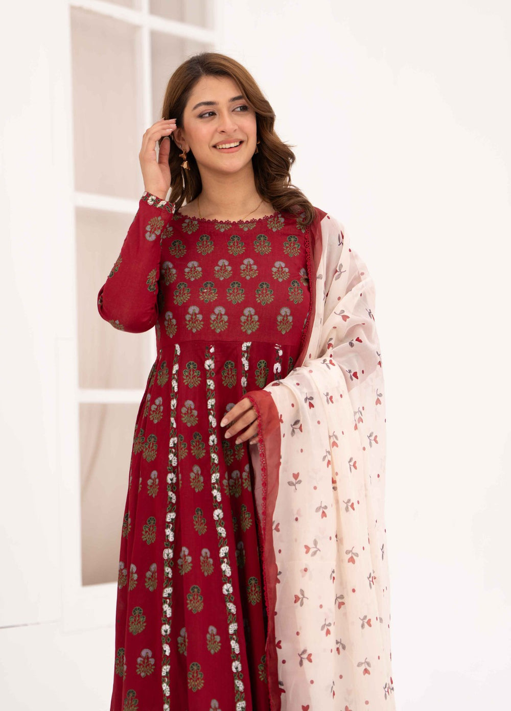 Ethnic Edition by Fajr Khan RTW Printed Lawn 3 Piece Suit Aseel Casual Collection