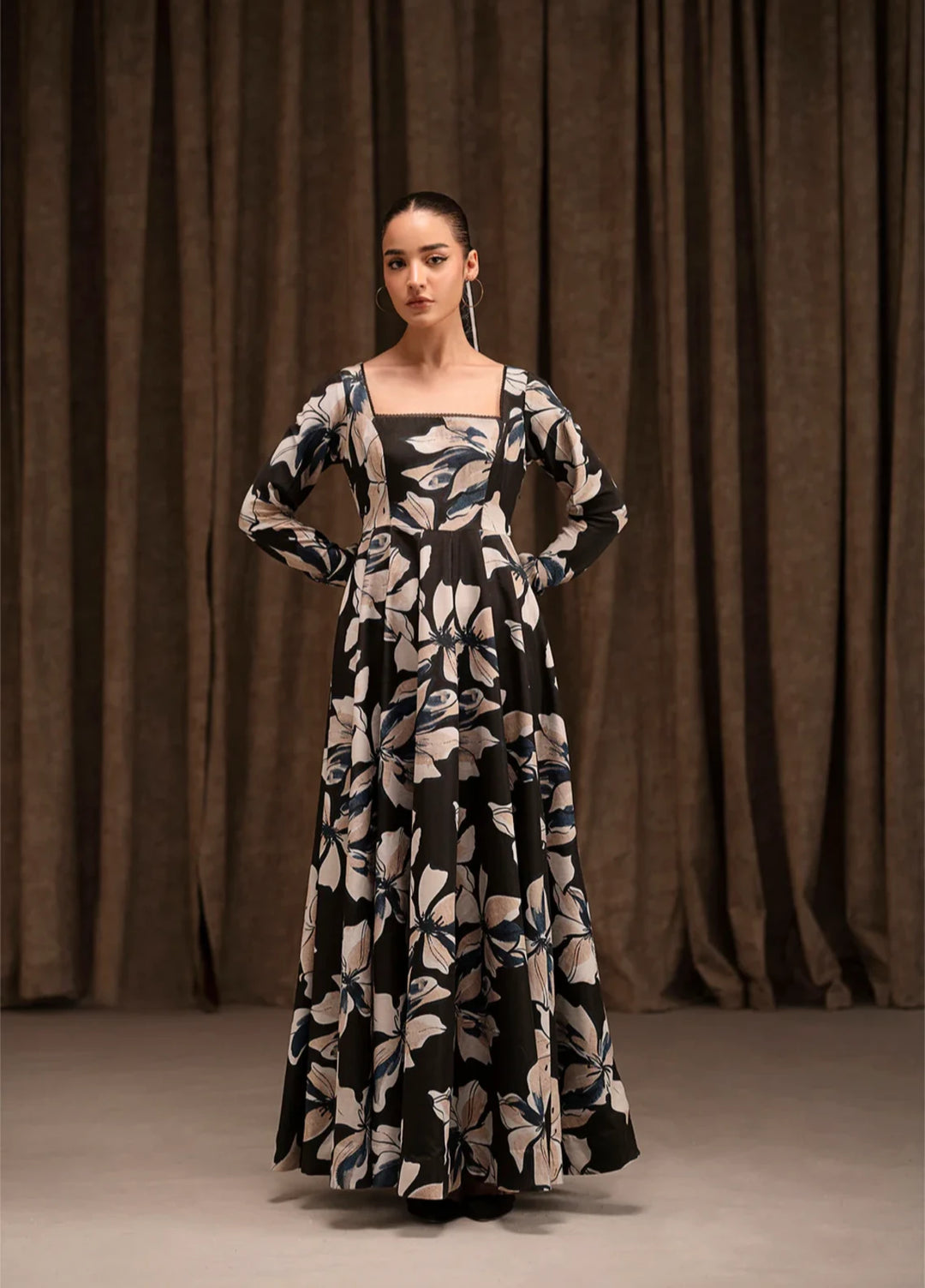 Ember Rose by Jahaan RTW Printed Lawn Silk 1 Piece Suit Fleuris Casual Collection