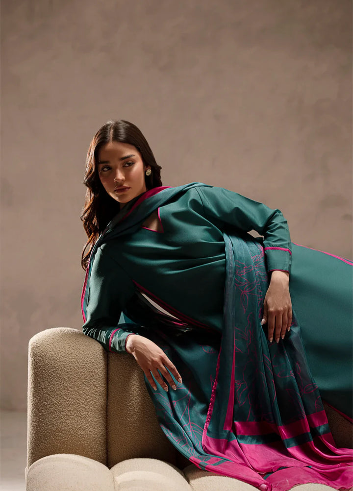 Ember Rose by Jahaan RTW Printed Lawn Silk 3 Piece Suit Celyne Casual Collection