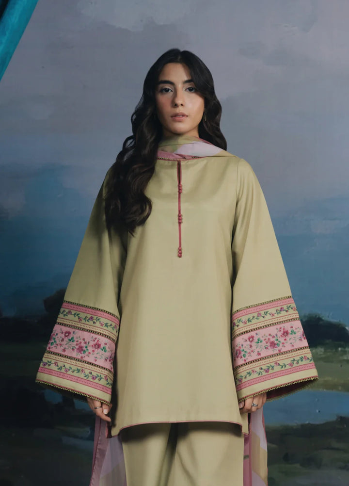 Hiddden Garden by Jahaan RTW Printed Crepe 3 Piece Suit Vesper Casual Collection