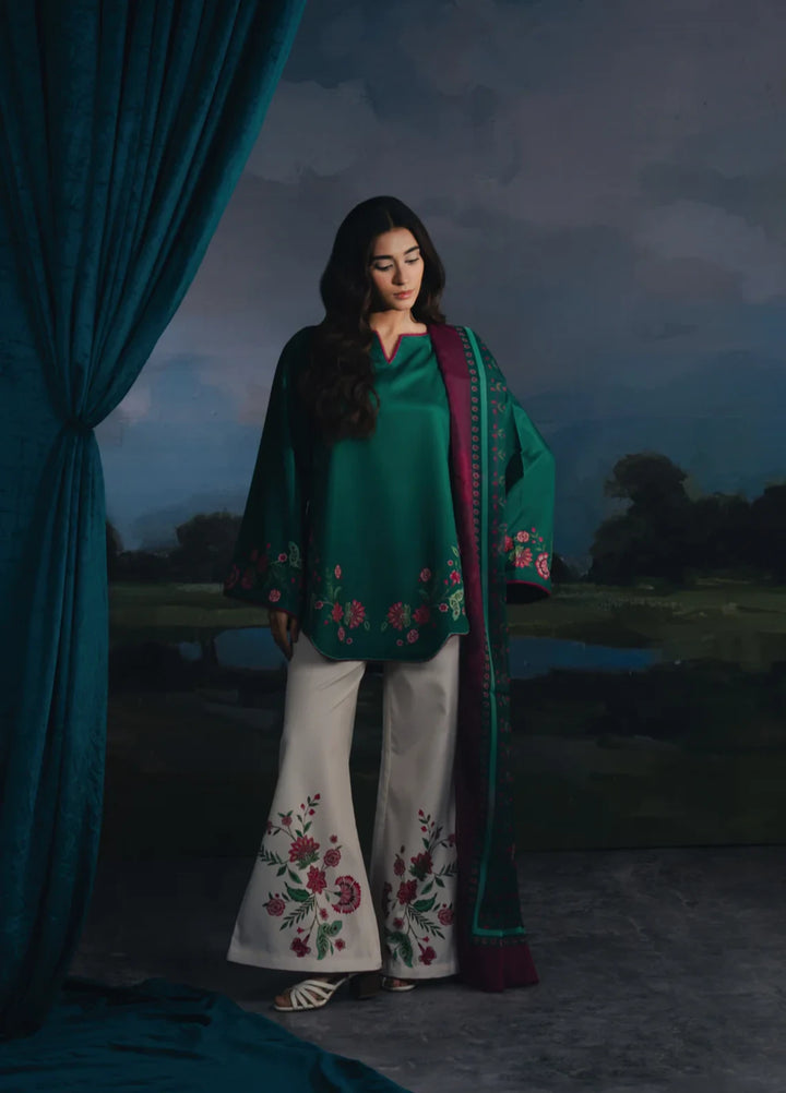 Hiddden Garden by Jahaan RTW Printed Crepe 3 Piece Suit Ivy Casual Collection