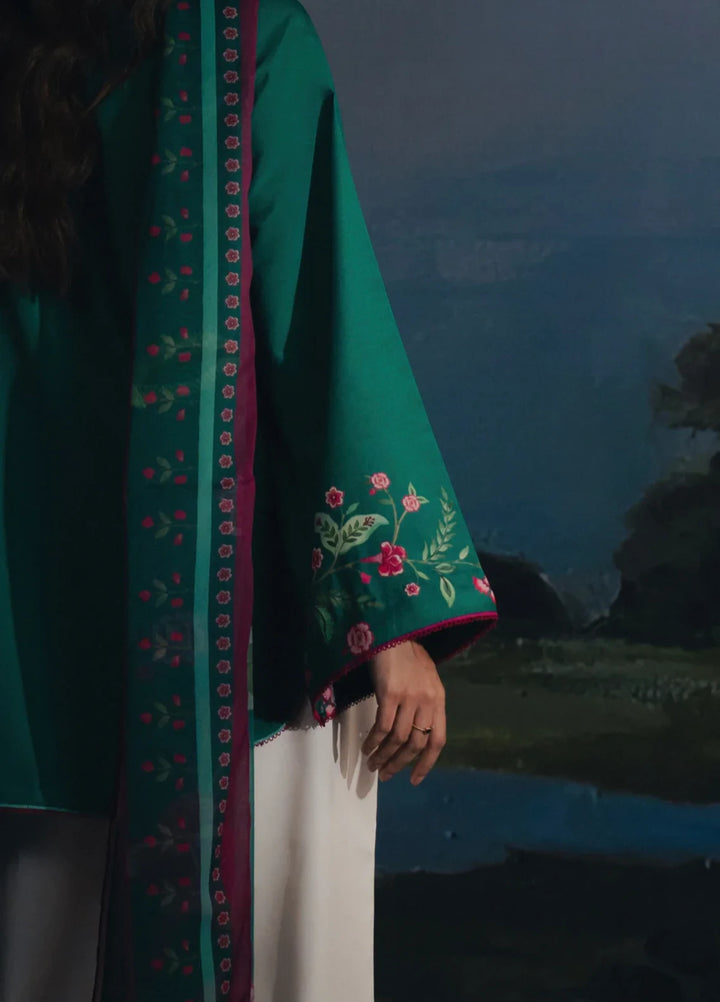 Hiddden Garden by Jahaan RTW Printed Crepe 3 Piece Suit Ivy Casual Collection