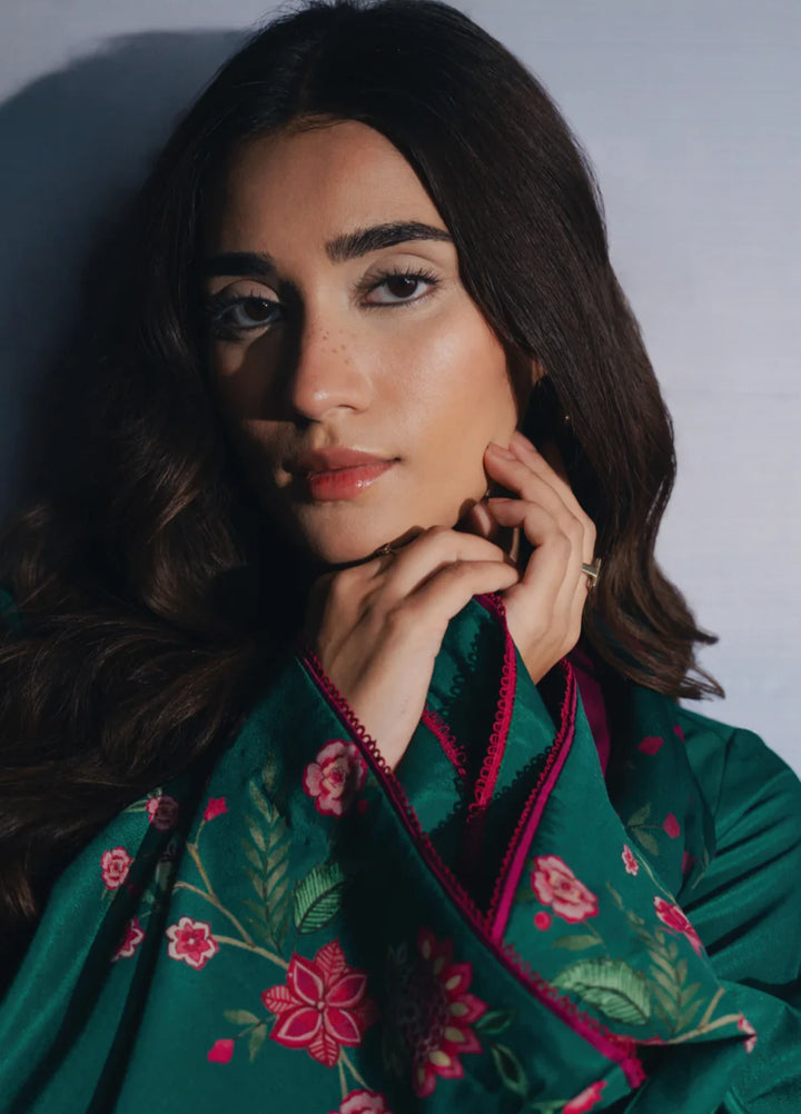 Hiddden Garden by Jahaan RTW Printed Crepe 3 Piece Suit Ivy Casual Collection
