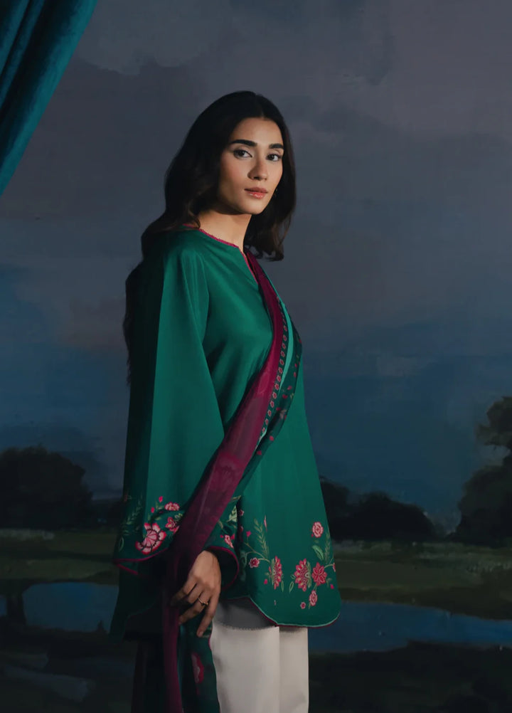 Hiddden Garden by Jahaan RTW Printed Crepe 3 Piece Suit Ivy Casual Collection