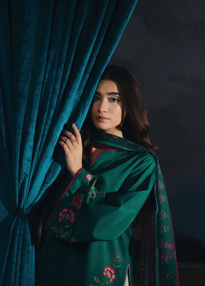 Hiddden Garden by Jahaan RTW Printed Crepe 3 Piece Suit Ivy Casual Collection