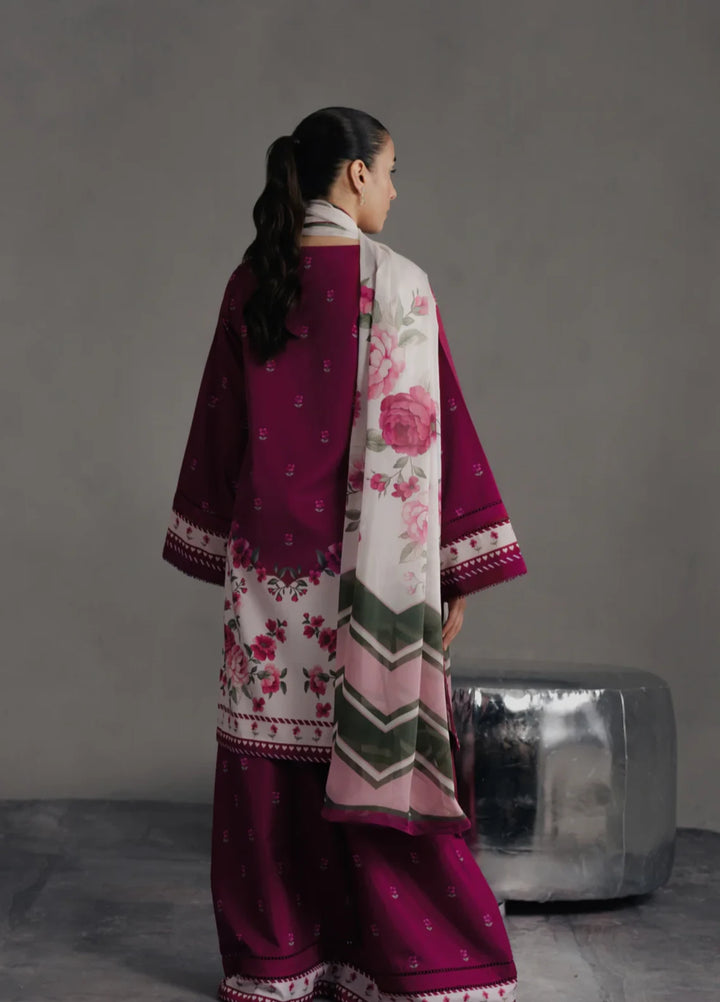 Hiddden Garden by Jahaan RTW Printed Crepe 3 Piece Suit Eclipse Casual Collection