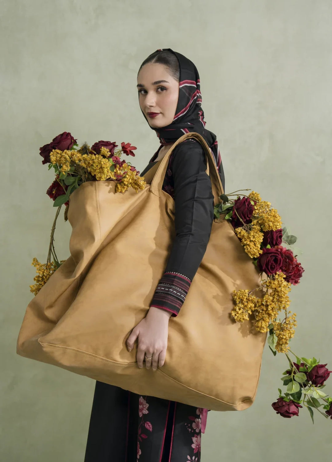 Blossom Hour by Jahaan RTW Printed Crepe 3 Piece Suit Azuline Casual Collection