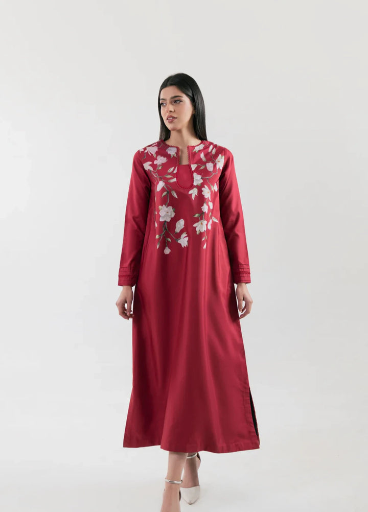 Ember Rose by Jahaan RTW Printed Lawn Silk 1 Piece Suit Serene Casual Collection