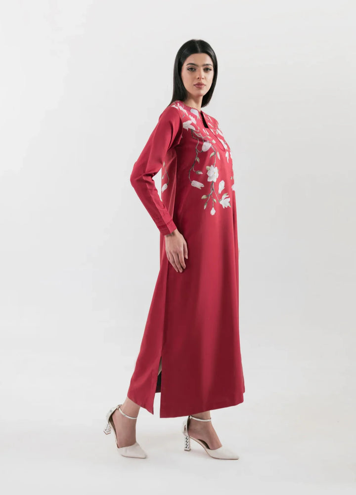 Ember Rose by Jahaan RTW Printed Lawn Silk 1 Piece Suit Serene Casual Collection