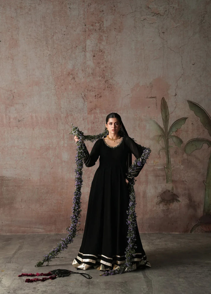 Koel by Jahaan RTW Embroidered Chiffon 3 Piece Suit Mahveen Festive Collection