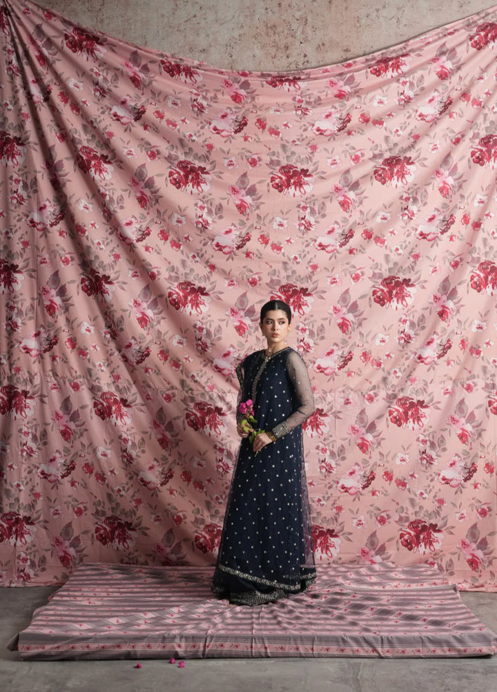 Koel by Jahaan RTW Embroidered Net 3 Piece Suit Zoor Festive Collection