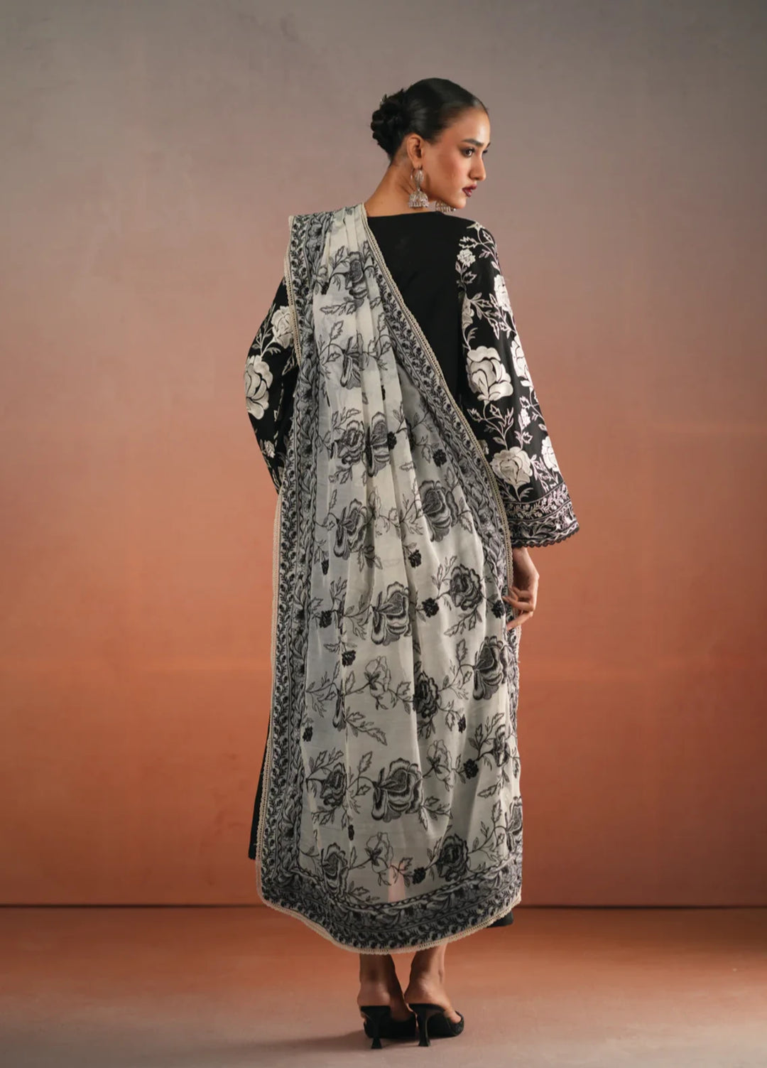 Winter Weave by Jahaan RTW Embroidered Khaddar 3 Piece Suit Terra Casual Collection