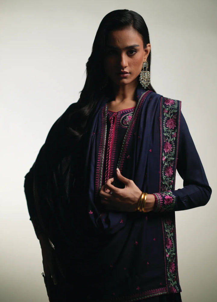 Winter Weave by Jahaan RTW Embroidered Khaddar 3 Piece Suit Imperial Casual Collection