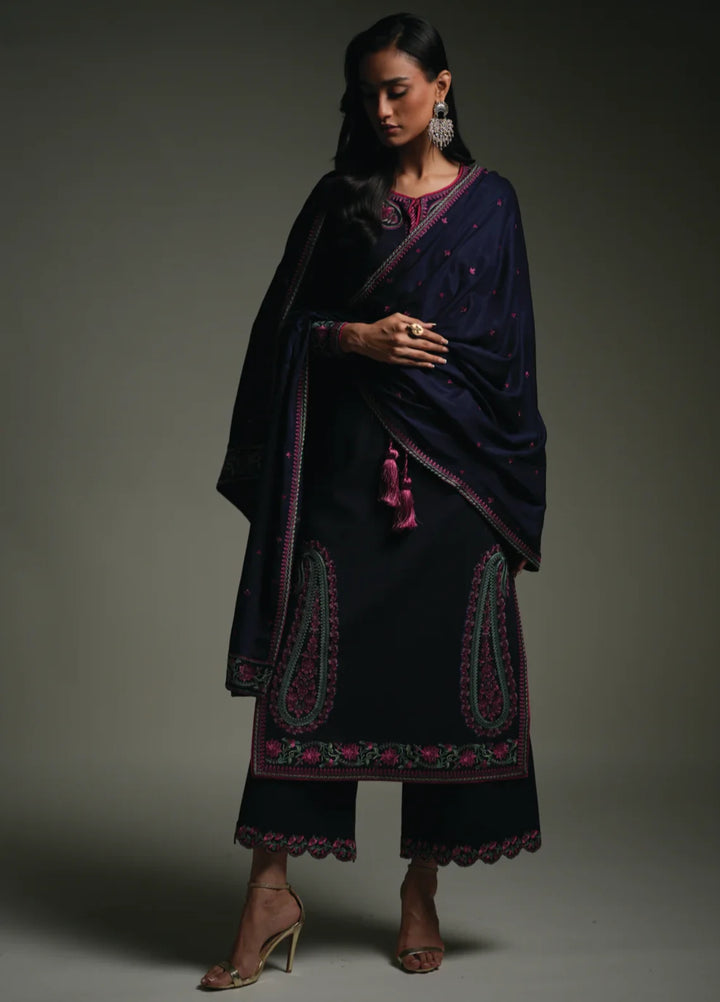 Winter Weave by Jahaan RTW Embroidered Khaddar 3 Piece Suit Imperial Casual Collection