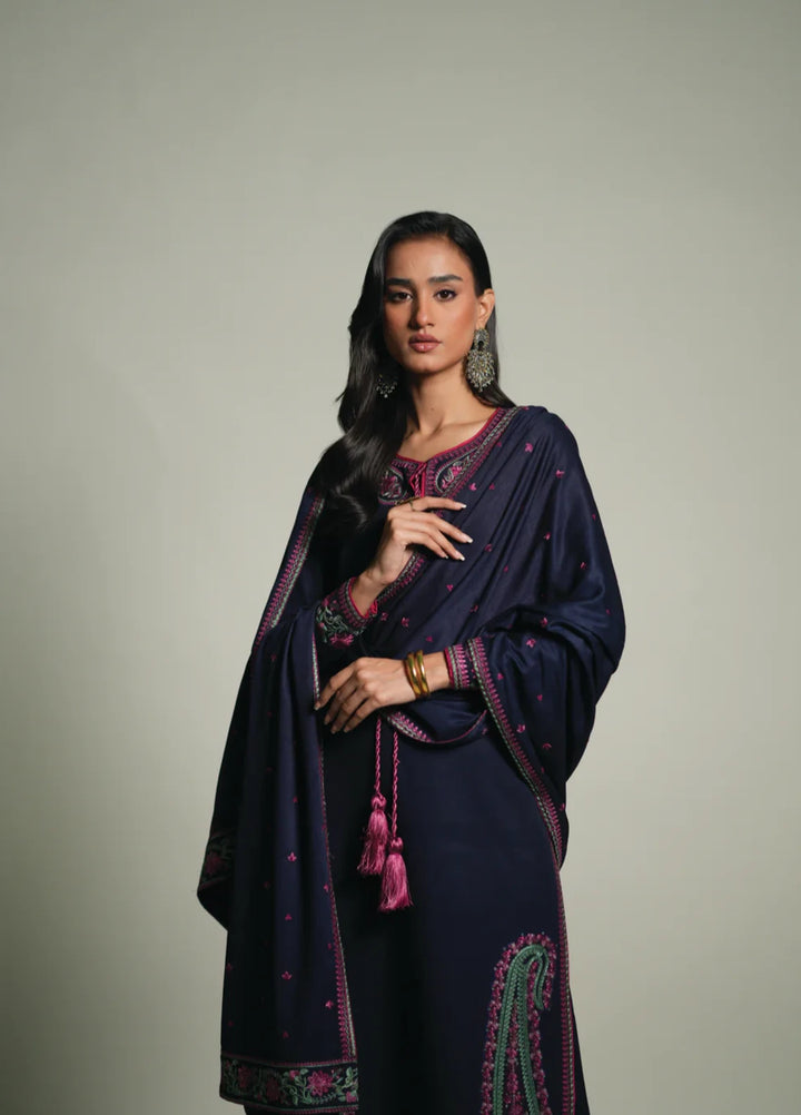 Winter Weave by Jahaan RTW Embroidered Khaddar 3 Piece Suit Imperial Casual Collection