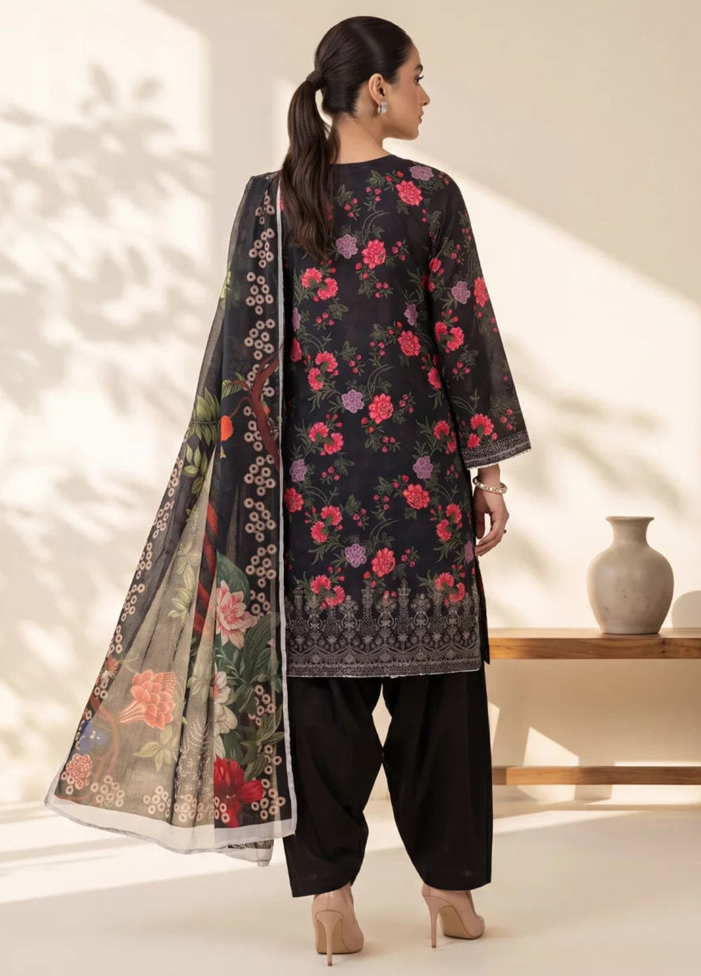 Salitex Women Unstitched Printed Lawn 3 Piece Suit SUNS8IN1110 Casual Collection