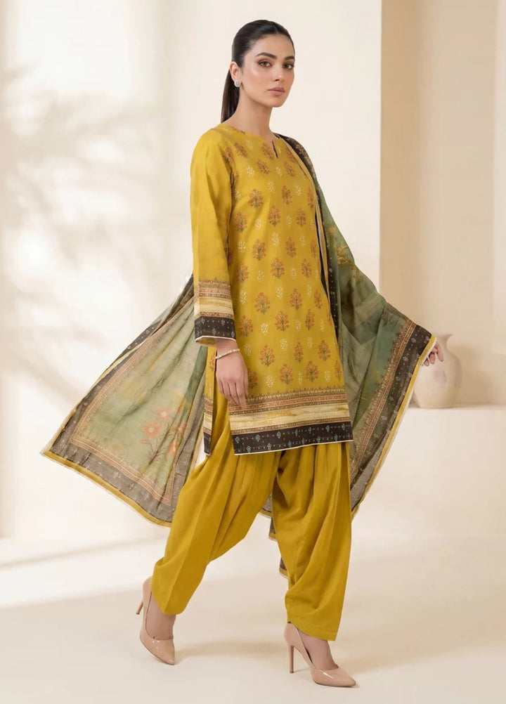 Salitex Women Unstitched Printed Lawn 3 Piece Suit SUNS8IN1113 Casual Collection