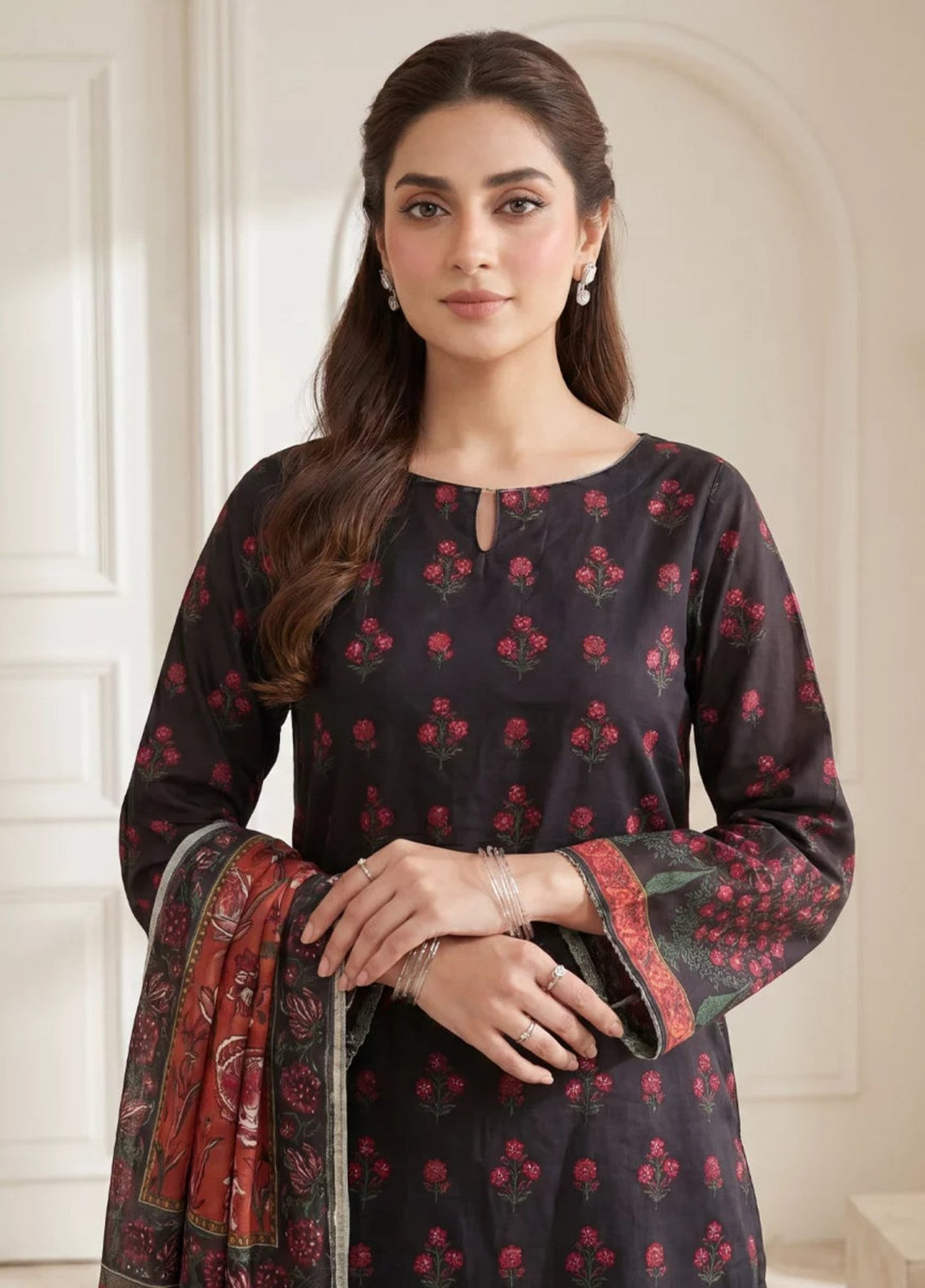Salitex Women Unstitched Printed Lawn 3 Piece Suit S26L3PCYES852 Casual Collection
