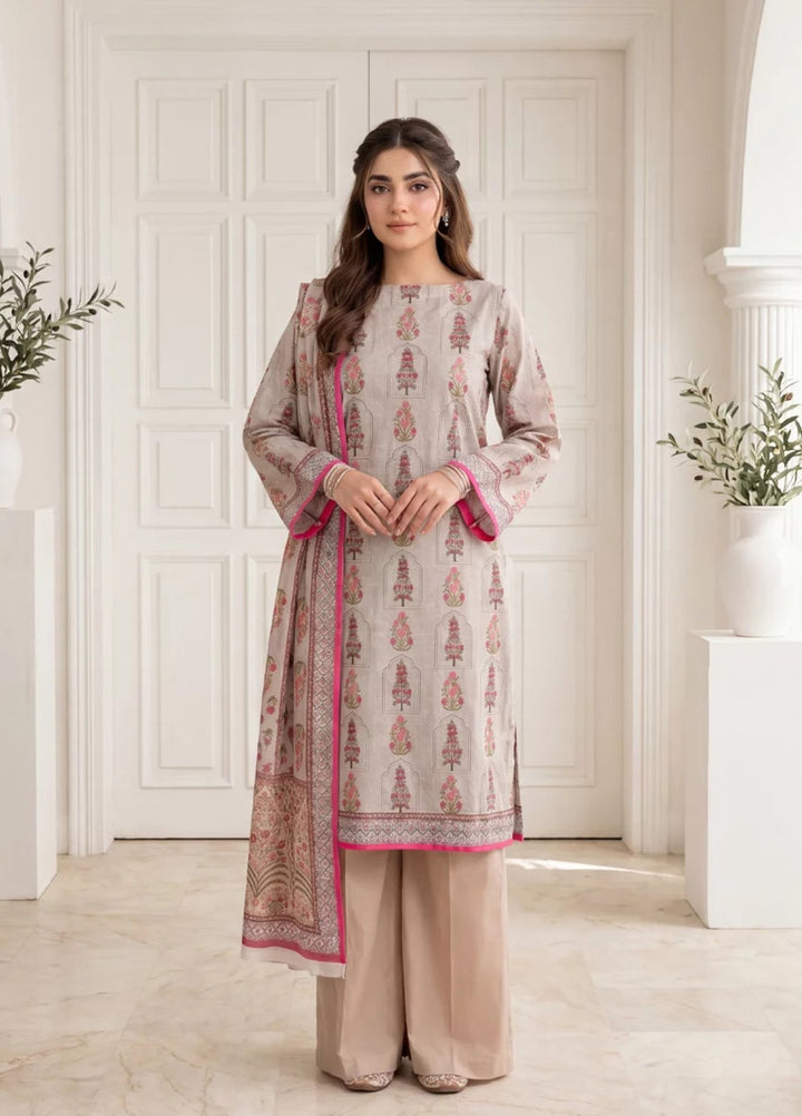 Salitex Women Unstitched Printed Lawn 3 Piece Suit S26L3PCYES853 Casual Collection