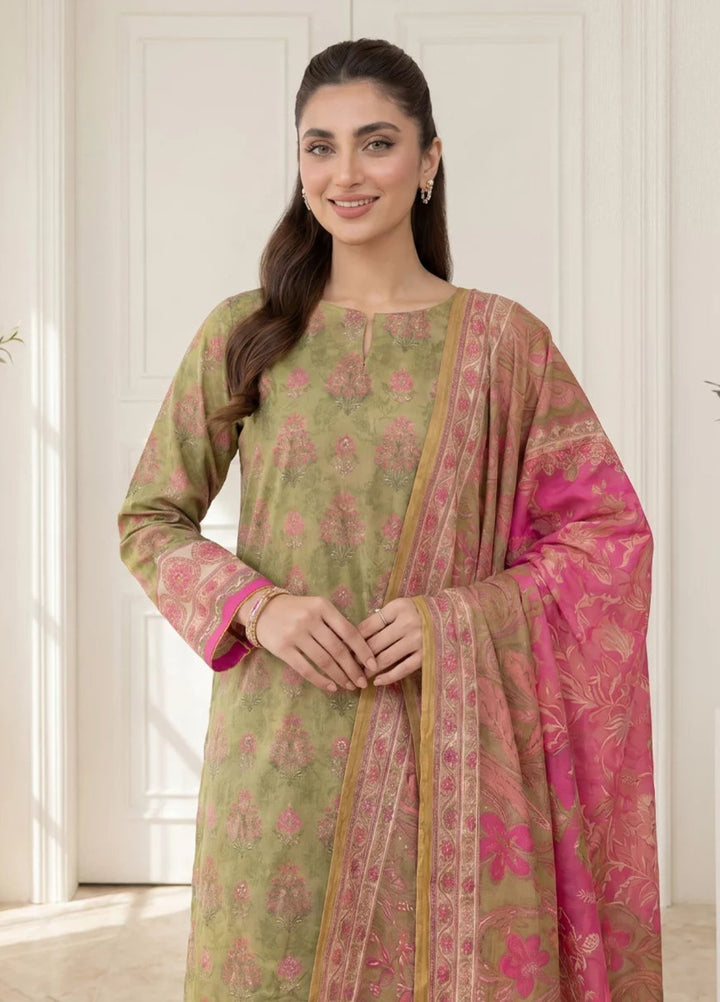 Salitex Women Unstitched Printed Lawn 3 Piece Suit S26L3PCYES854 Casual Collection