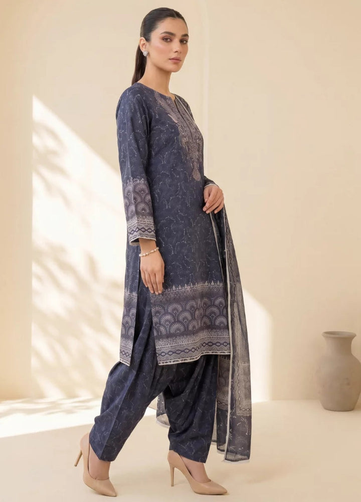 Salitex Women Unstitched Printed Lawn 3 Piece Suit SUNS8IN1114 Casual Collection