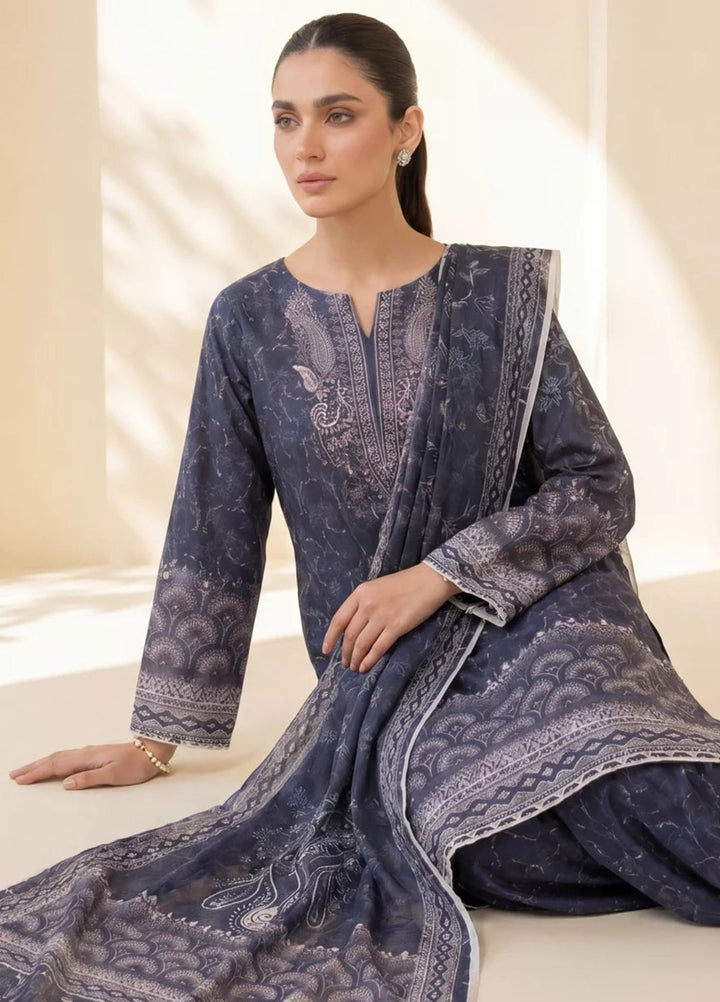 Salitex Women Unstitched Printed Lawn 3 Piece Suit SUNS8IN1114 Casual Collection
