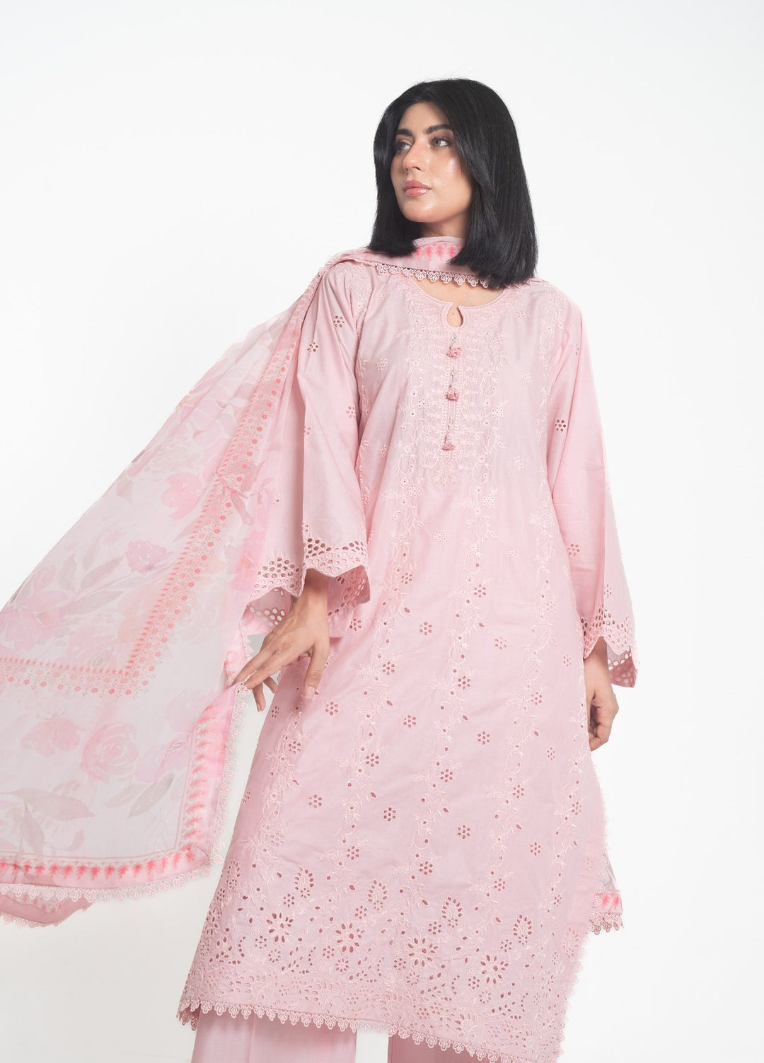 Zyna Lux Women RTW Embroidered Lawn 3 Piece Suit ZARIA Casual Collection