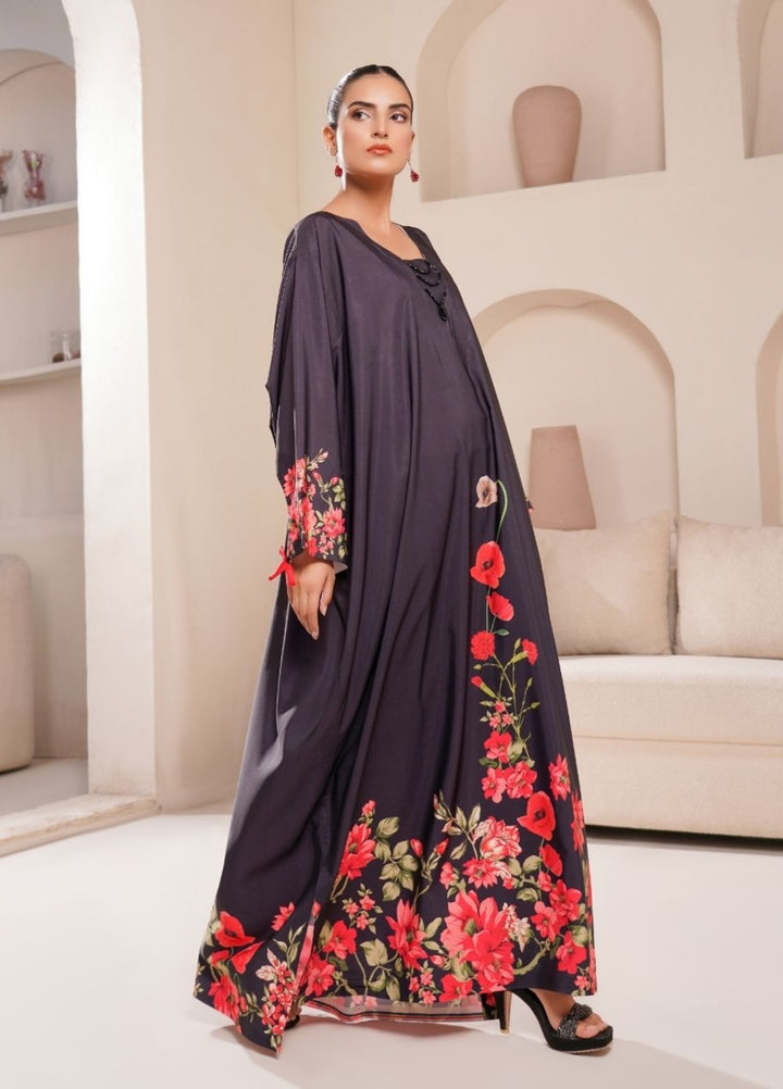Irtiqa by Anayra Amal Unstitched Printed Raw Silk 1 Piece Suit Crimson Casual Collection