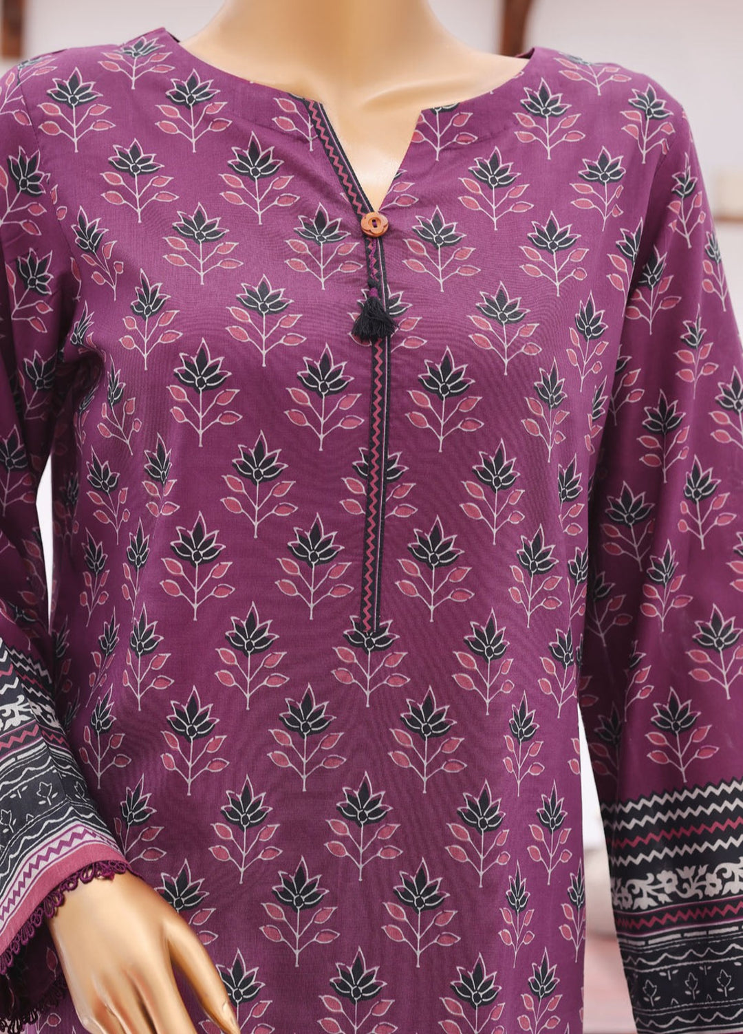 Platinum Jaipuri by HZ Textiles Unstitched Printed Lawn 3 Piece Suit PJB - 3240 Casual Collection