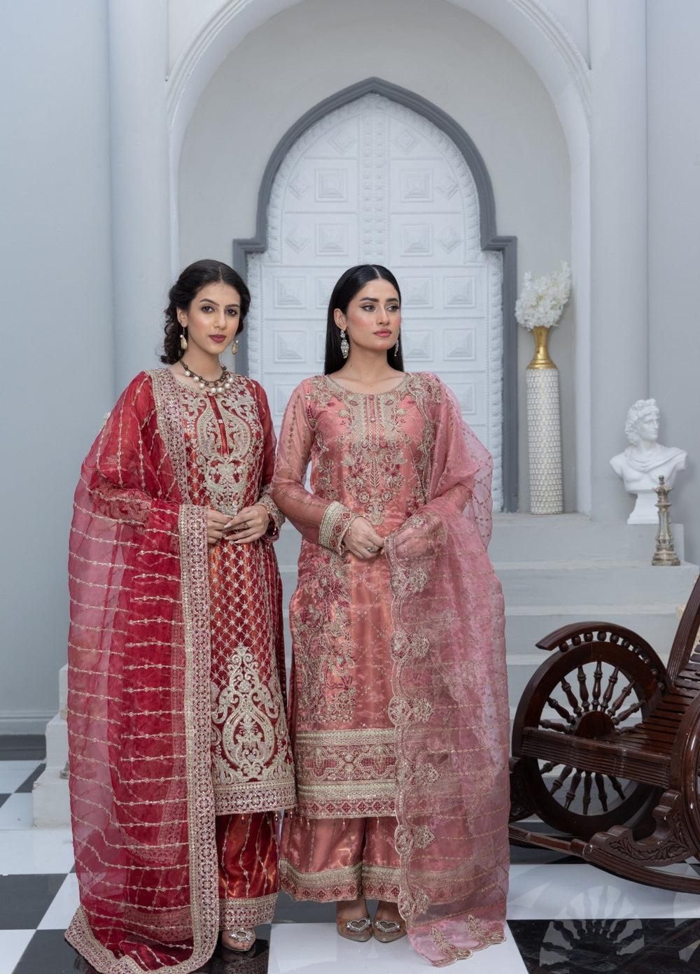 Afsheen by Maherposh RTW Embroidered Organza 3 Piece Suit MP-AF01 Festive Collection