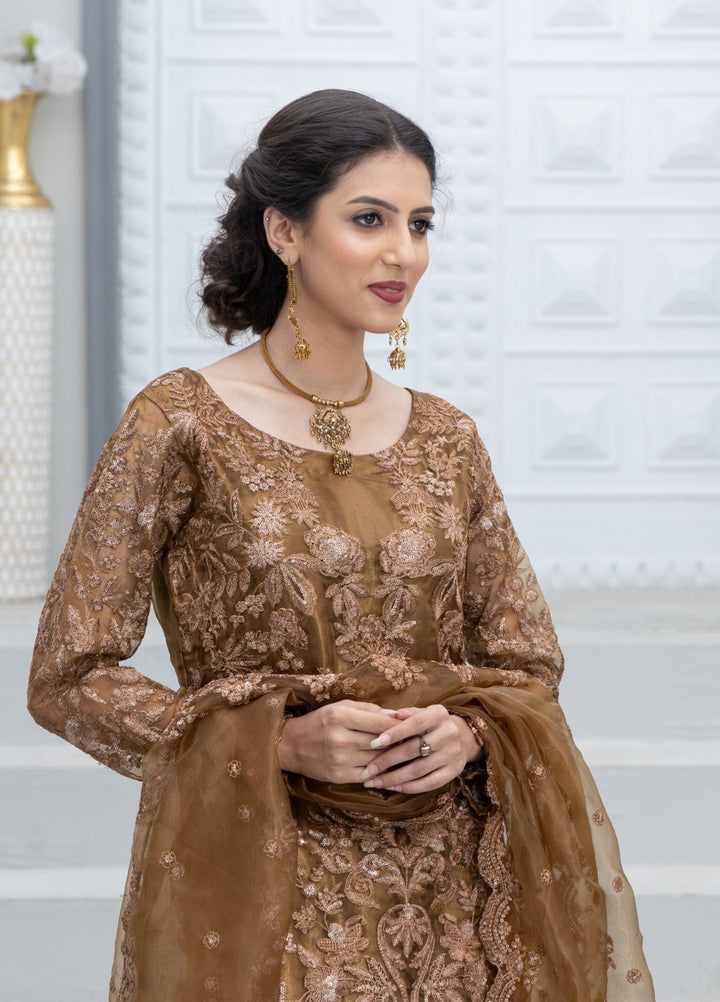 Afsheen by Maherposh RTW Embroidered Organza 3 Piece Suit MP-AF05 Festive Collection