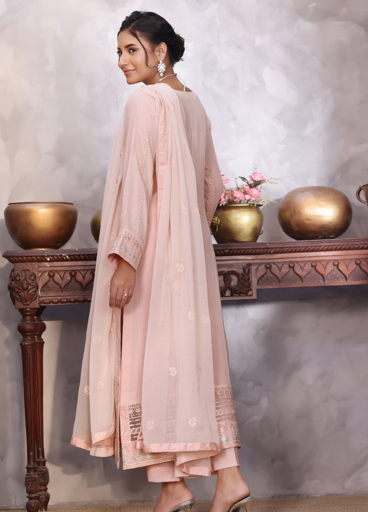 Shamooz Women RTW Embroidered Chiffon 3 Piece Suit Daisy I-CH-0025 Festive Collection