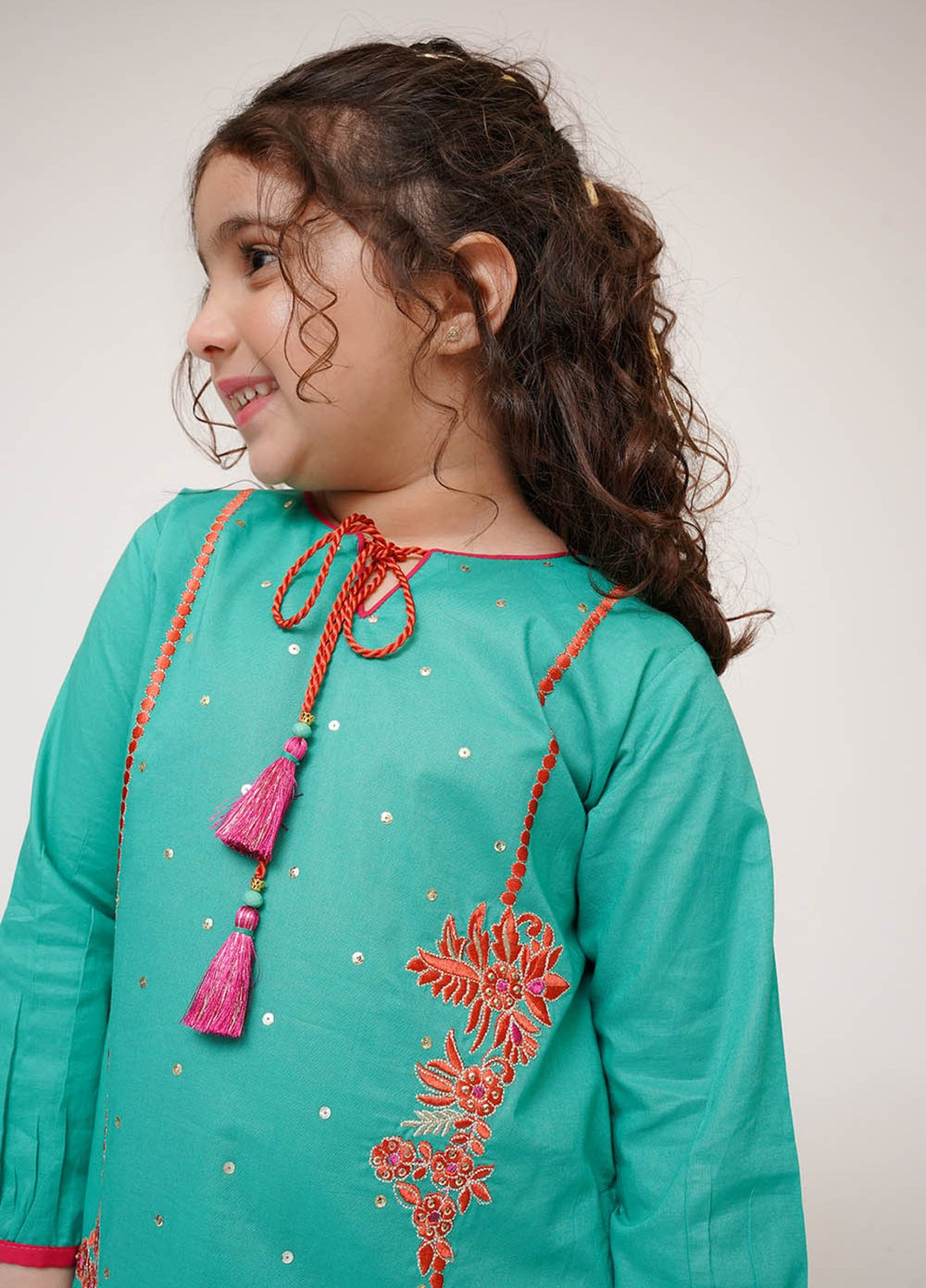 Mid Summer by Senorita Kids RTW Solids Cotton 2 Piece Suit KAC-03431 Casual Collection