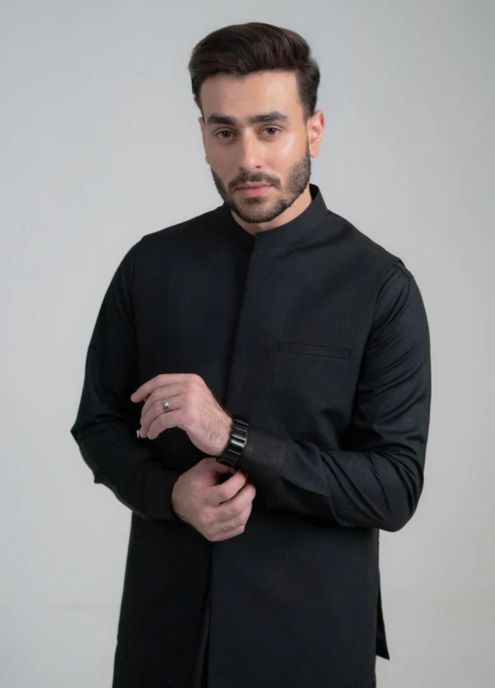Abro by Buraq Mens RTW Solids Wash N Wear 3 Piece Suit Gulnaar Casual Collection
