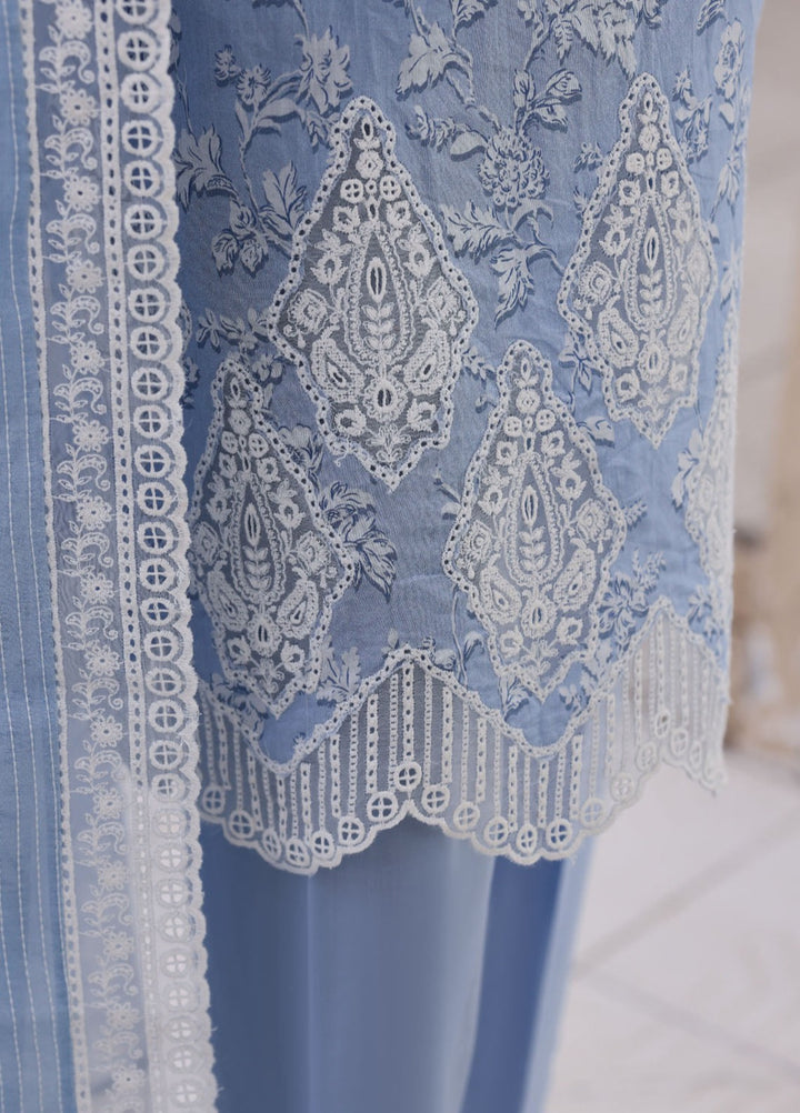 Nakshkari by HZ Textiles Unstitched Embroidered Lawn 3 Piece Suit NEC-1218 Casual Collection