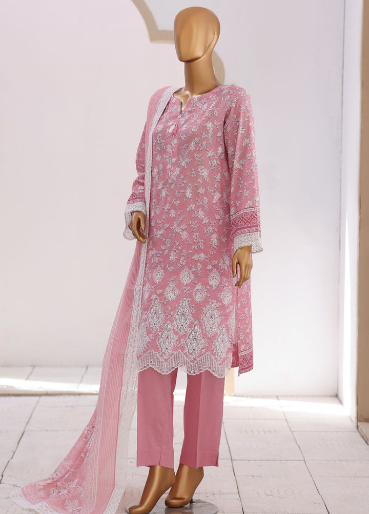 Nakshkari by HZ Textiles Unstitched Embroidered Lawn 3 Piece Suit NEC-1217 Casual Collection