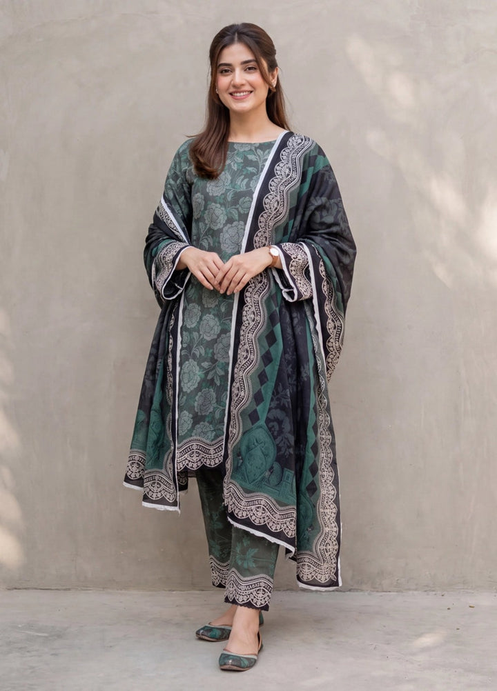 Salitex Women Unstitched Printed Lawn 3 Piece Suit SUNS8ASI525 Casual Collection