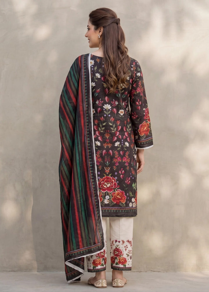Salitex Women Unstitched Printed Lawn 3 Piece Suit SUNS8ASI527 Casual Collection
