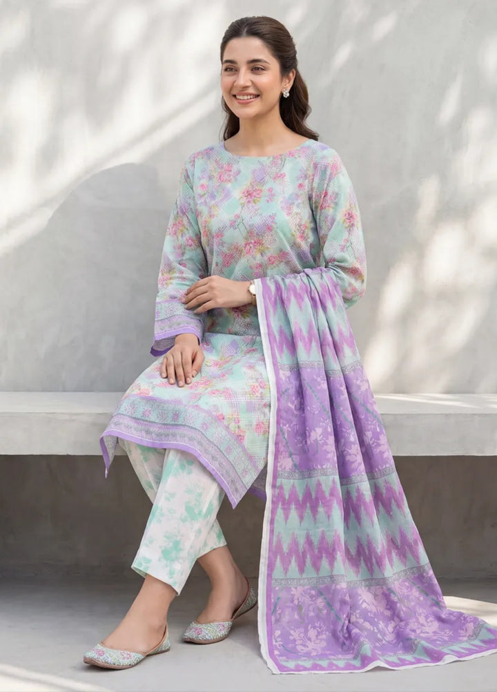 Salitex Women Unstitched Printed Lawn 3 Piece Suit SUNS8ASI534 Casual Collection