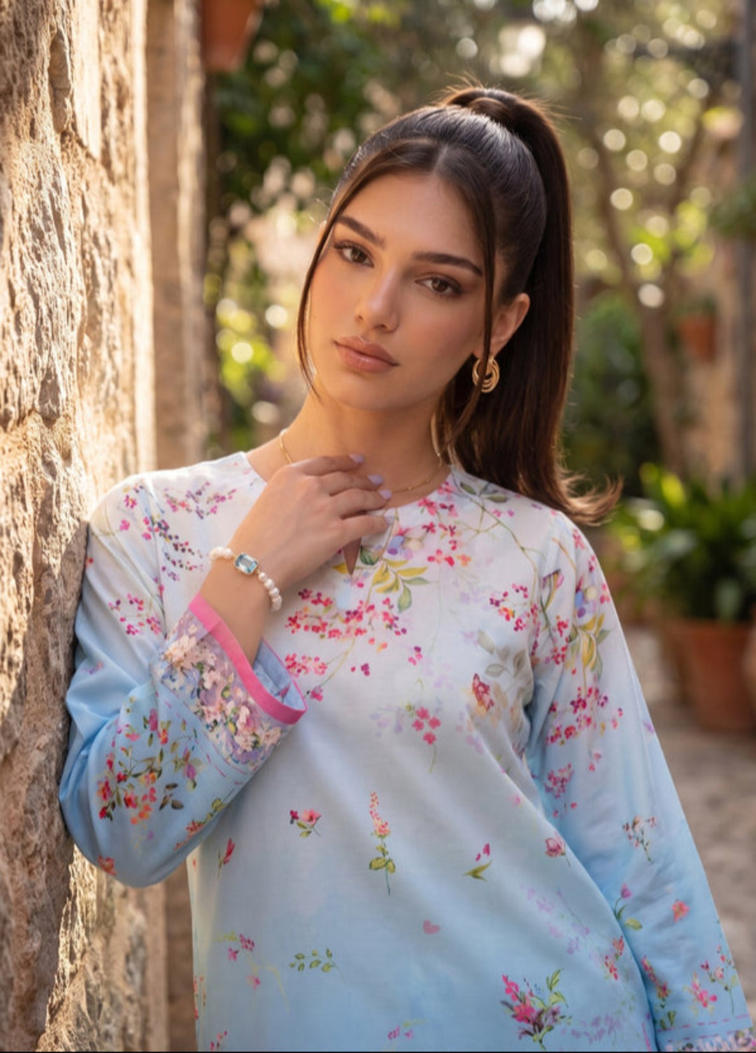 Bella Vacanza by Sahane RTW Printed Poly 2 Piece Suit PY7009 Casual Collection