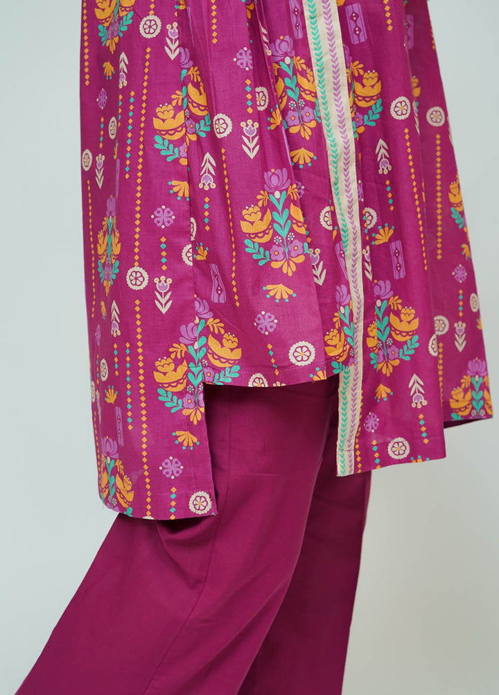 Senorita Girls RTW Printed Lawn 2 Piece Suit GAD-03528 - Festive Collection
