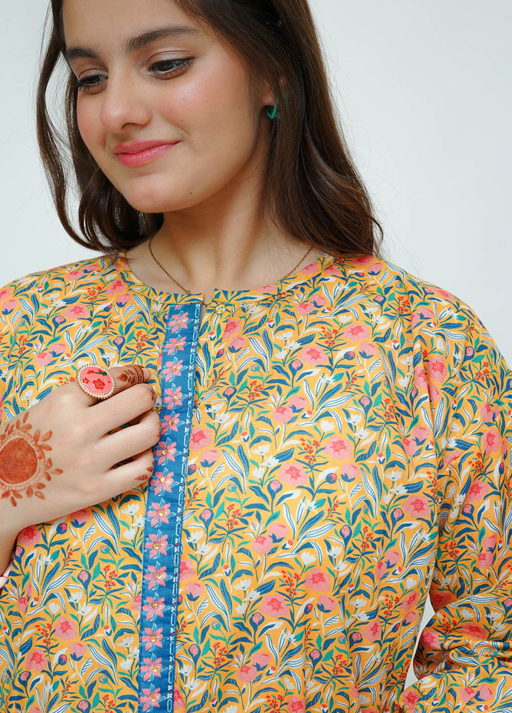 Senorita Girls RTW Printed Lawn 2 Piece Suit GAD-03527 - Festive Collection