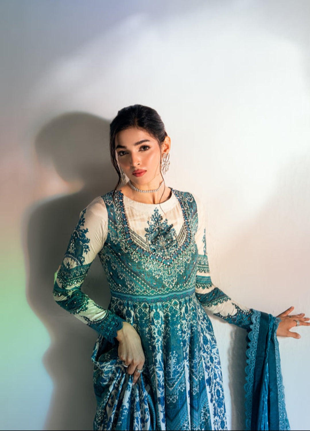 Monarque en Silk by Sahane RTW Hand work Silk 3 Piece Suit Dynasté CT37001 Festive Collection