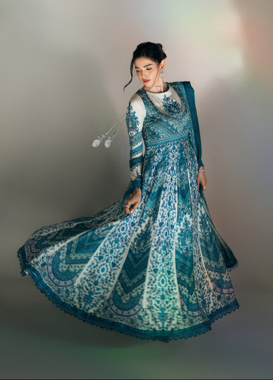 Monarque en Silk by Sahane RTW Hand work Silk 3 Piece Suit Dynasté CT37001 Festive Collection